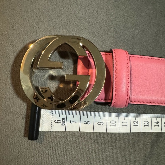 Authentic Pink Gucci Belt - Picture 9 of 10